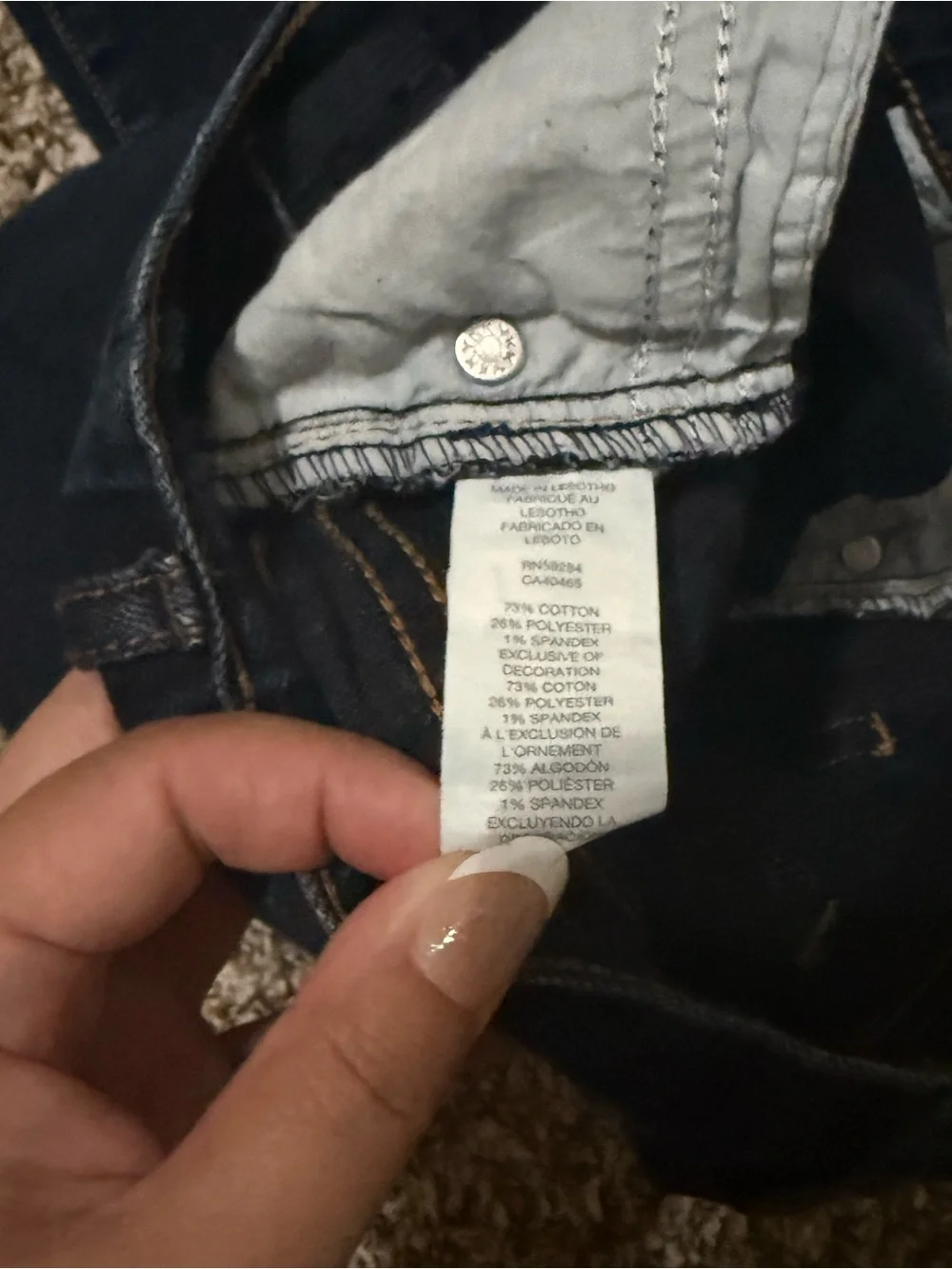 The Children's Place Navy Skinny Jeans